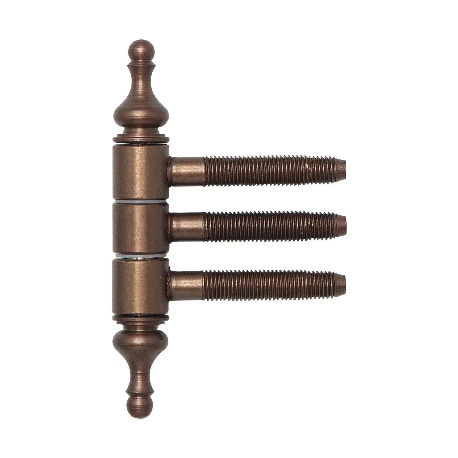 Sfs Einbohrzierband ø 16 mm Türband mit 3-Stufengewindebolzen Bronze Patiniert