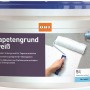 Eimer OBI Tapetengrund Weiß matt 5 l mit Farbwroller. Ideal für Vliestapeten.