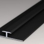 Kronoflooring Verbindungsprofil Rock the Wall, Aluminium, 265 cm, Schwarz.