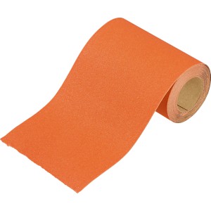 Orange LUX Schleifrolle K180 zum Schleifen und Glätten von Holzoberflächen.