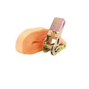 TRUTZHOLM 10x Spanngurt mit Ratsche 1 Teilig 4m 800kg TÜV GS Wetterfest Robust Orange