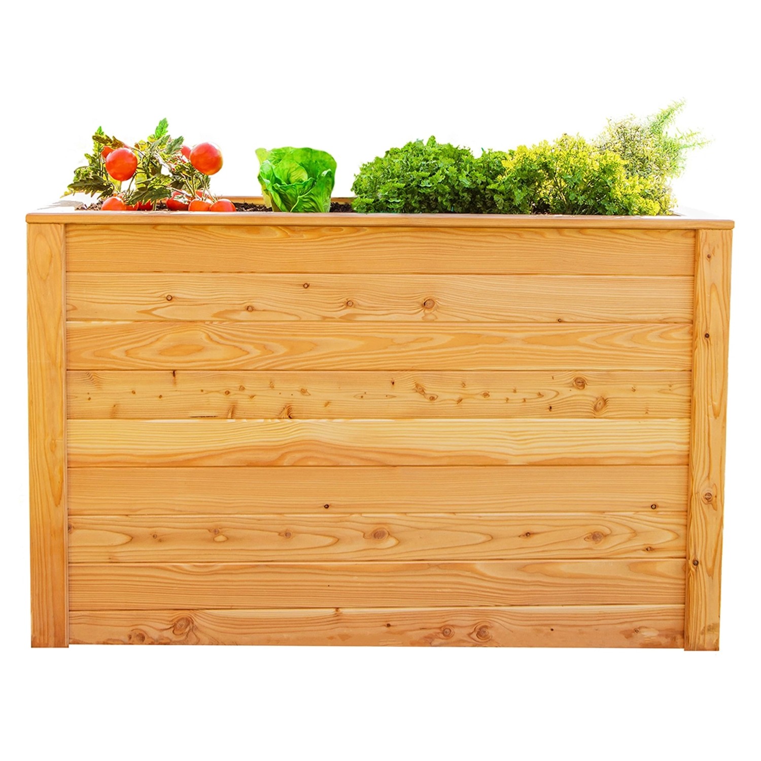 Westmann Hochbeet Lärche 130 cm x 65 cm x 84 cm Natur FSC®