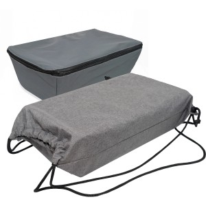 Enders® Tragetasche Aurora für Grills, aus robustem, grauem Nylon mit Transporthülle.