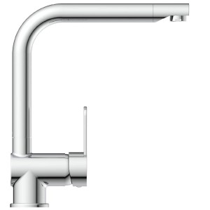 Schütte Spültischarmatur Rio Chrom, Einhebelmischer mit schwenkbarem Auslauf.