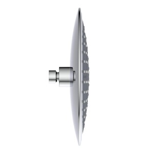 Schütte Auxerre Kopfbrause in Chrom, Regendusche mit Antikalk-Noppen und Kugelgelenk.