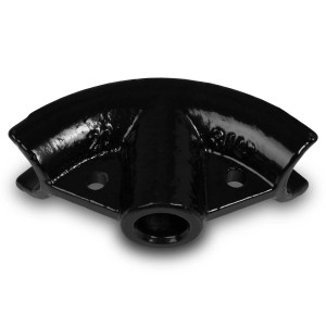 EBERTH Druckstück 3/4 Zoll für Rohrbiegemaschine, Gusseisen, schwarz.