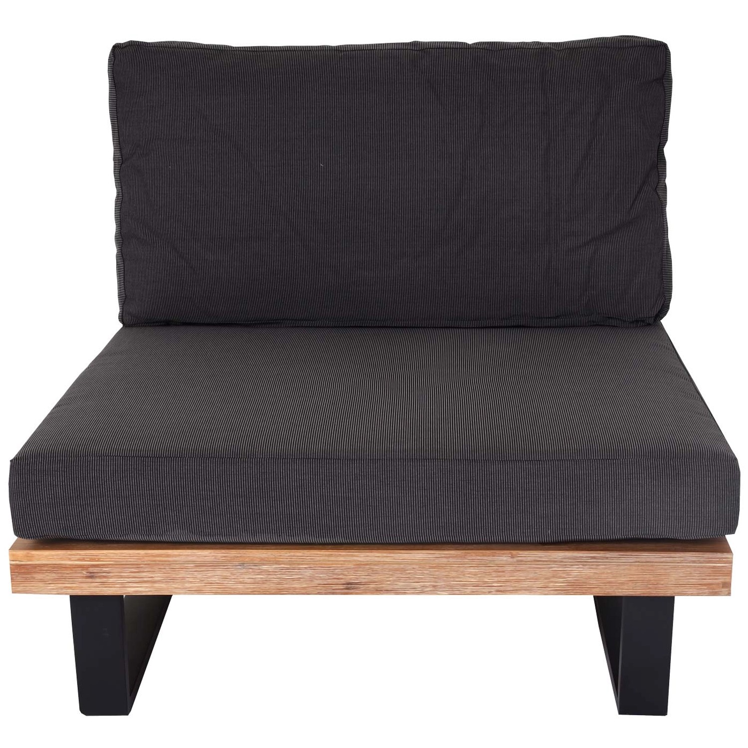 MCW Lounge-Sessel H54 Hellbraun Polster Dunkelgrau kaufen bei OBI