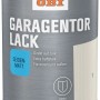 Dose OBI Garagentorlack, Weiß seidenmatt, für Metall und Zink im Außenbereich.