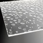 Detailaufnahme: Breuer Eckeinstieg Duschkabine Fara mit Kunststoffglas Perloptik.