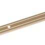 Alberts Bodenausgleichsprofil, Aluminium, 25mm breit, goldfarben.