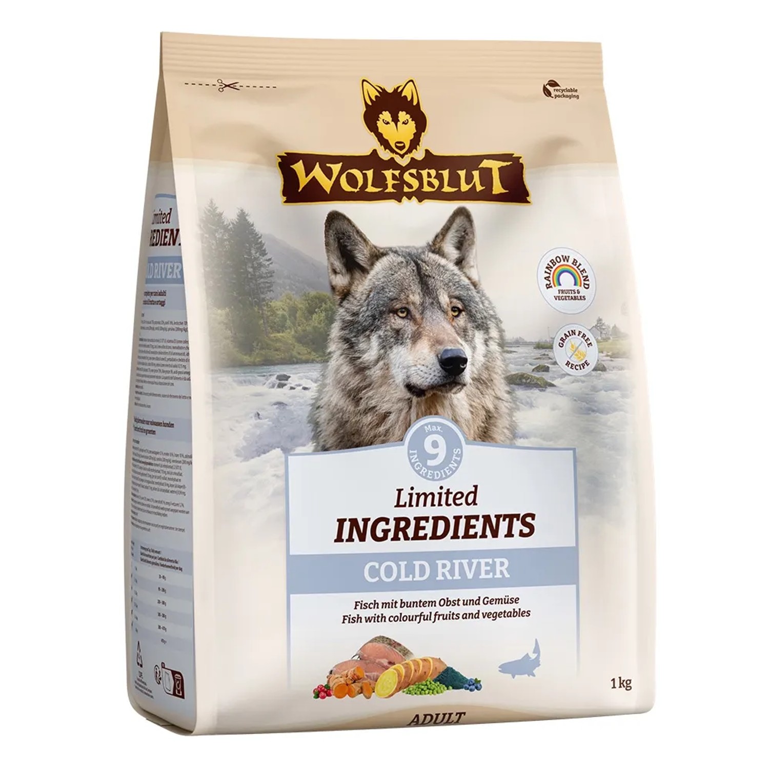 Wolfsblut Hunde-Trockenfutter Limited Ingredients Dark Forest 1 kg kaufen  bei OBI