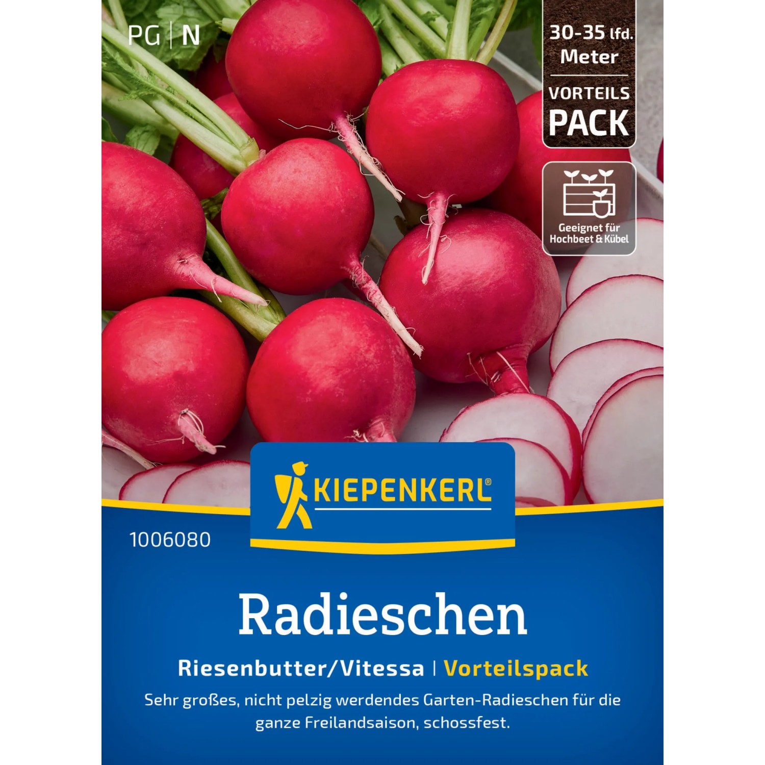 Kiepenkerl Radies "Riesenbutter Vitessa"