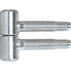 Sfs Einbohrband Türband aus verzinktem Stahl mit Zylinderkopf und Gewindebolzen, ø 13 mm, für Türmontage.