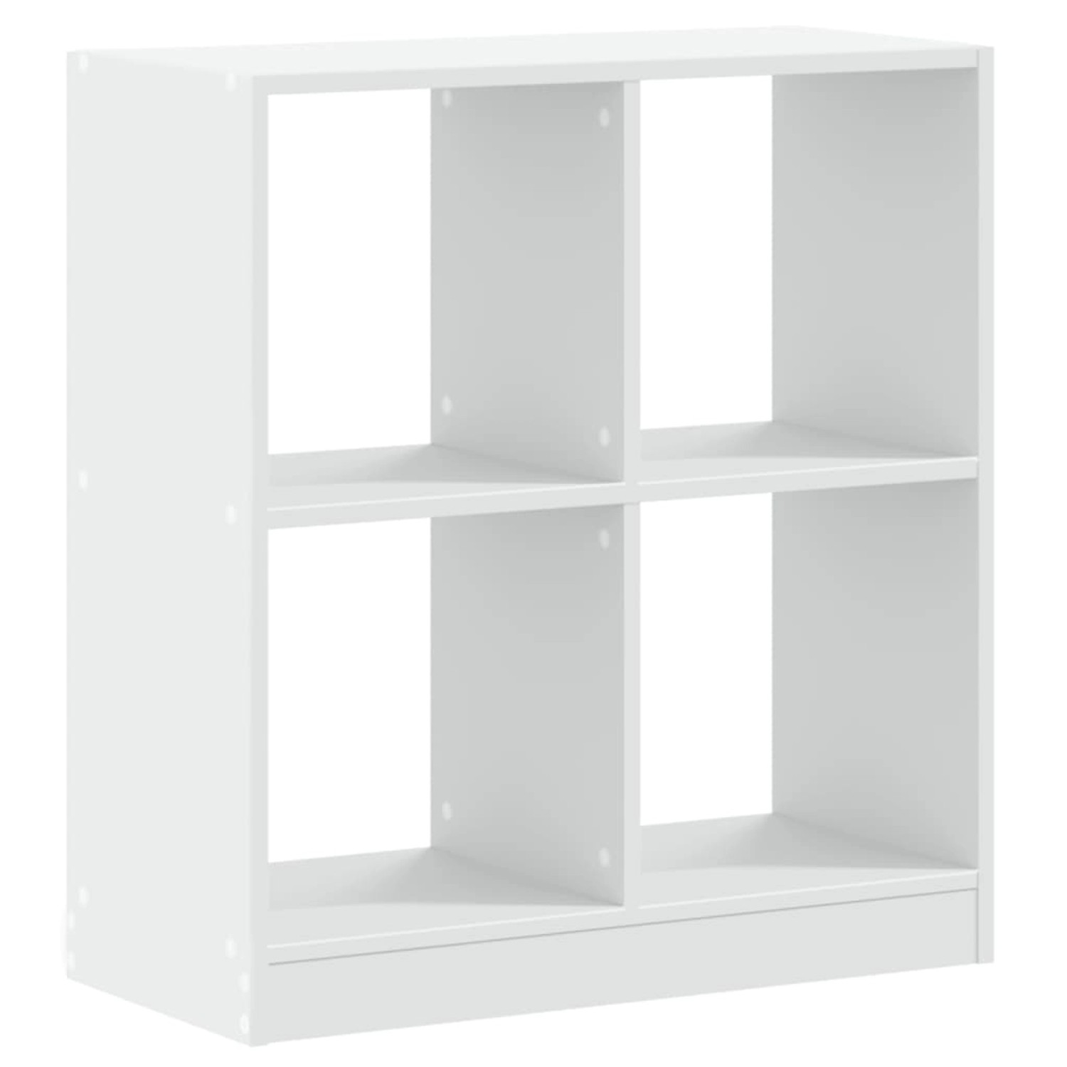 vidaXL Bücherregal Bücherregal Standregal Bodenregal Weiß 68,5x32x75 cm Spa günstig online kaufen