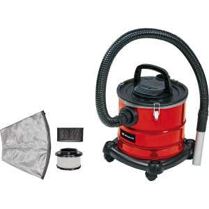 Einhell Aschesauger TC-AV 1720 DW (1250 W) mit Zubehör. Nass- & Trockensauger für Kamin, Ofen und Grill.