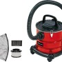 Einhell Aschesauger TC-AV 1720 DW (1250 W) mit Zubehör. Nass- & Trockensauger für Kamin, Ofen und Grill.