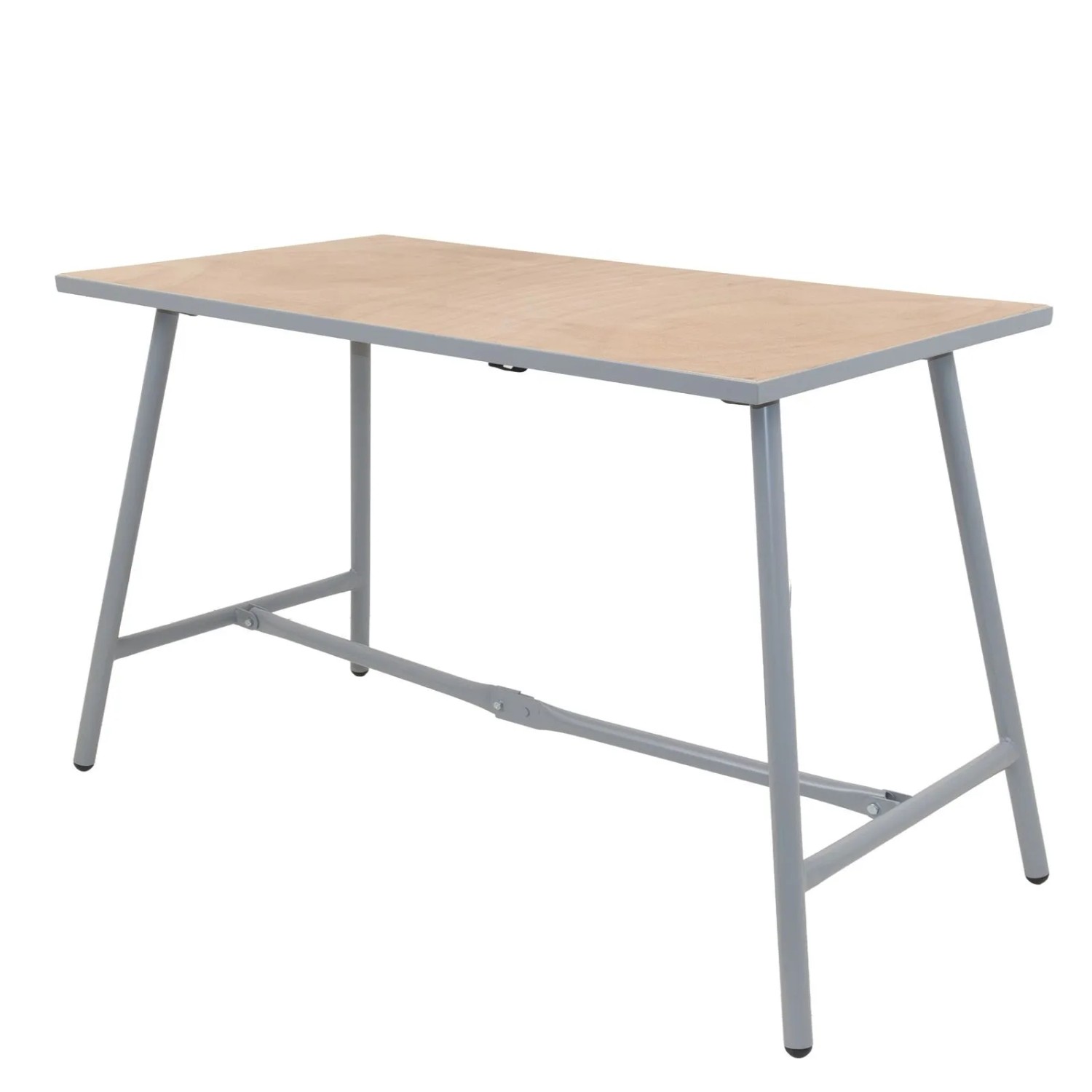 TRUTZHOLM Werkbank Klappbar aus Stahl und Sperrholz 114x60x84 cm 150 kg Tragkraft