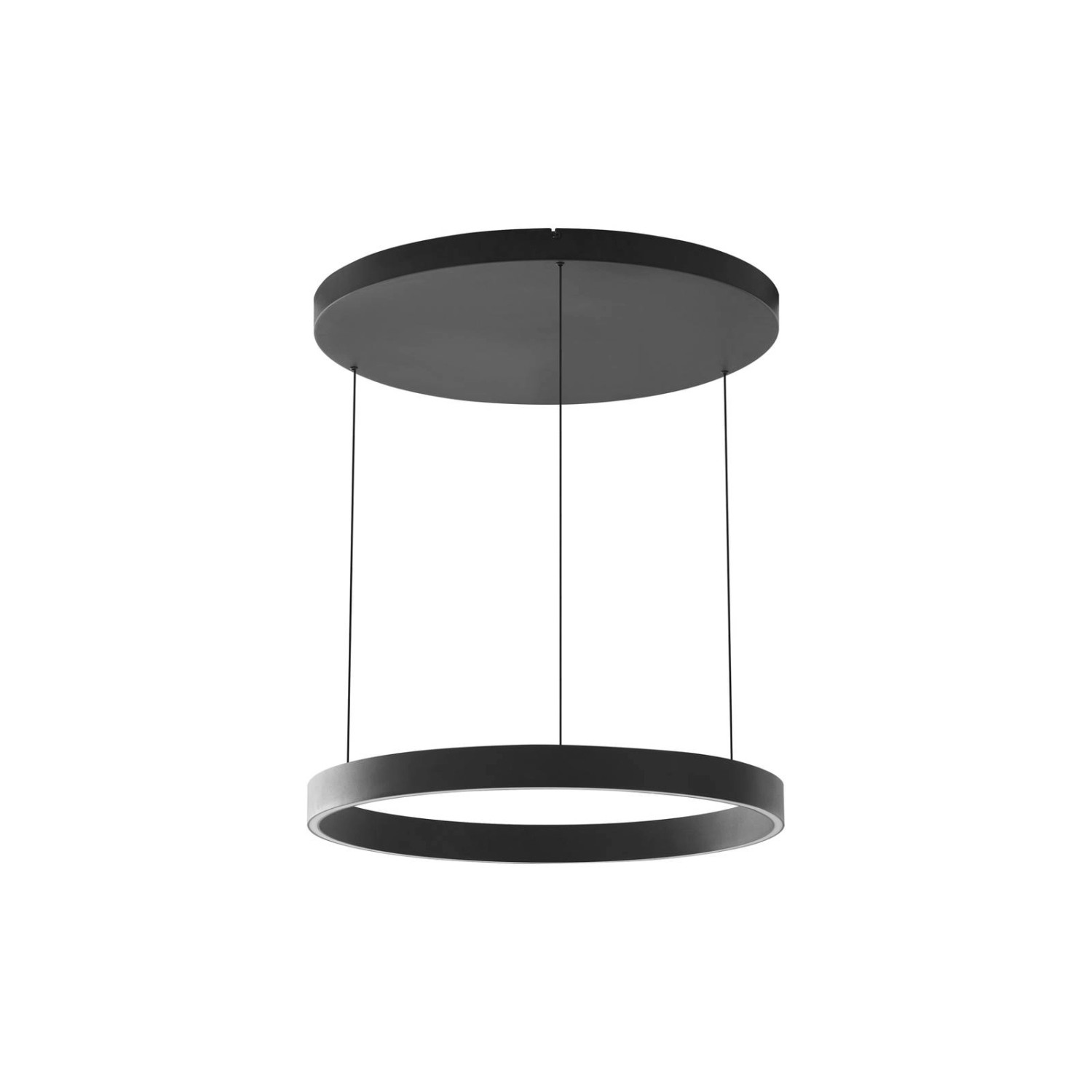 Lucande LED Philine 10012973 Dimmbar Modern in Schwarz 1-flammig Wohnzimmerleuchte