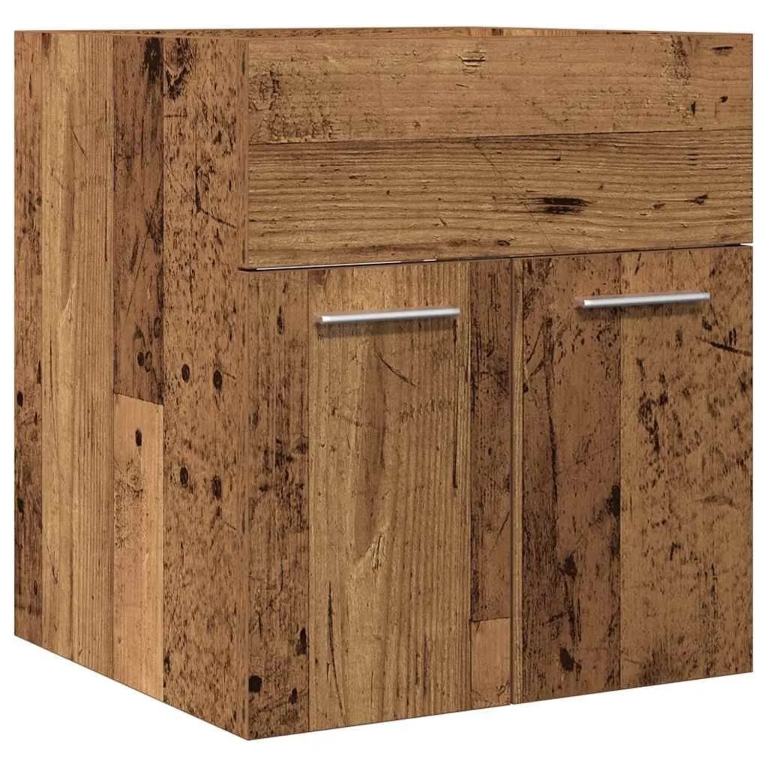 vidaXL Waschbeckenschrank Altholz-Optik 41x38,5x46 Holzwerkstoff 856205 günstig online kaufen