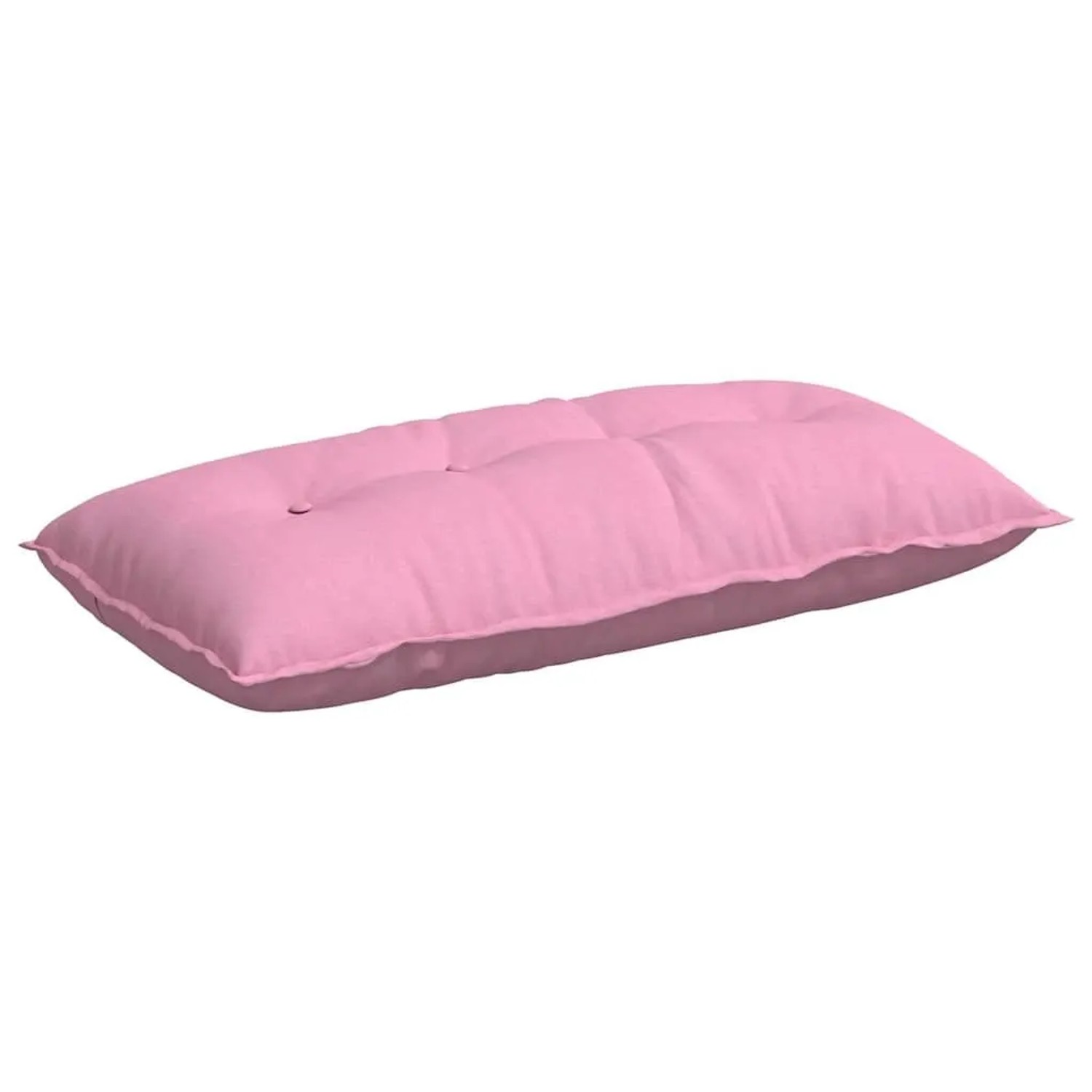 vidaXL Rückenkissen Rosa 100 x 19 x 50 cm Stoff 42014759