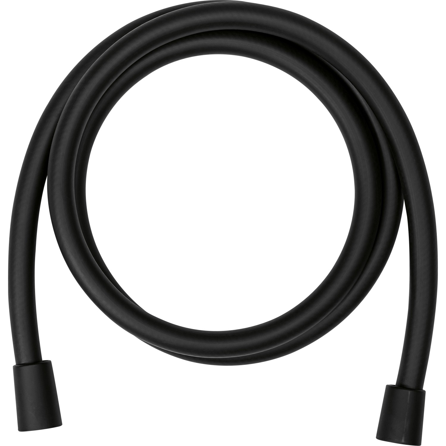 Schwarzer Brauseschlauch aus Kunststoff für baliv Überkopfbrause-Set KBS-23.90.