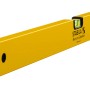 Gelbe Stabila Wasserwaage Type 70, 80 cm lang, mit Horizontal- und Vertikal-Libelle.