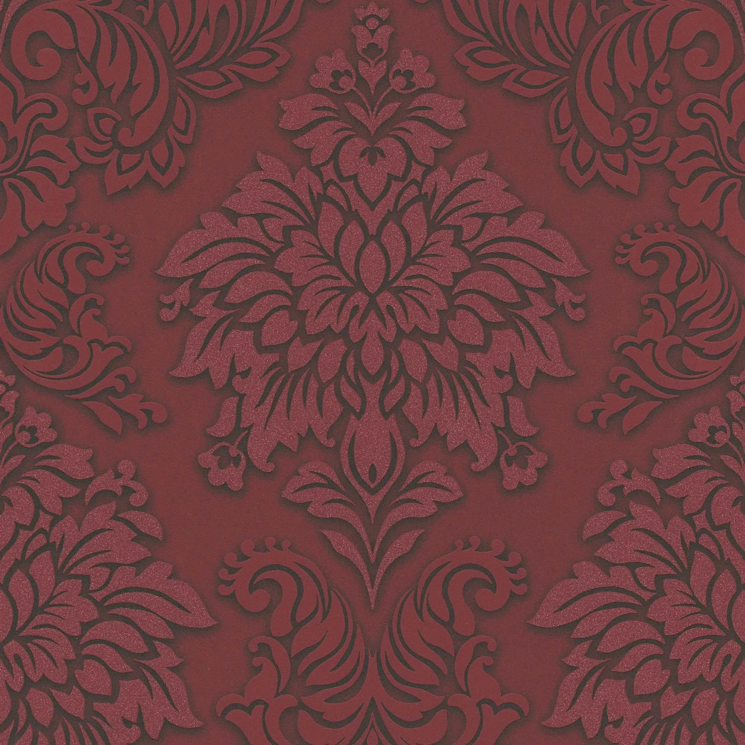 Tadessi Tapete Ornament M1-No.257 Vliestapete in Rot