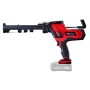 Einhell Akku-Kartuschenpistole TE-SG 18/10 Li Solo, rot/schwarz, ohne Akku. Für 310ml Kartuschen.
