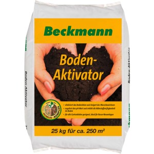 Sack Beckmann Bodenaktivator 25kg. Bodenverbesserer für vitales Wachstum im Garten.