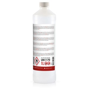 Flasche Flambiol Bioethanol 1l für Edelstahl-Tischkamine, hochrein & 100% Bio.
