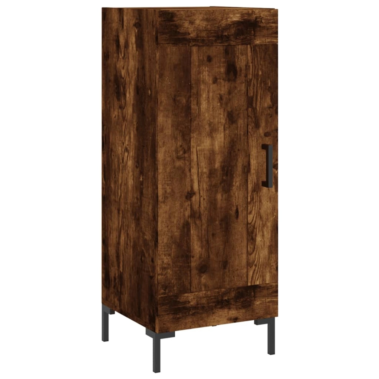 vidaXL Sideboard Räuchereiche 34,5x34x90 cm Holzwerkstoff 830449 günstig online kaufen