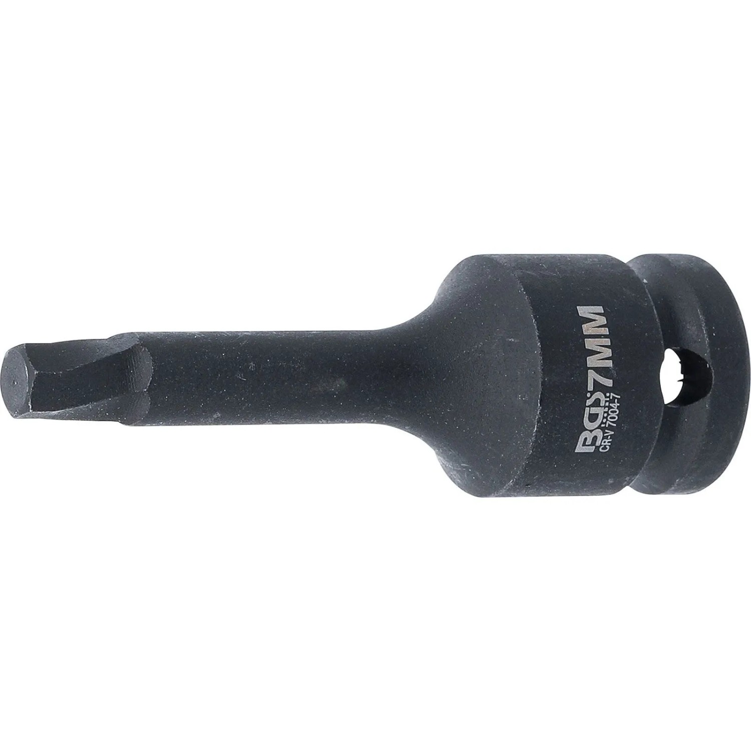 BGS Schraubenausdreher Antrieb Innenvierkant 12 5 Mm  1 2 Zoll  Für Defekten Innensechskant 7 Mm 7004 7