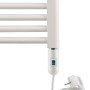 Ximax Heizstab Typ 2 600 W Weiß mit Schukostecker und Ein/Aus Schalter für Heizkörper.