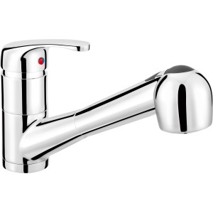 baliv Küchenarmatur KI-5091 Chrom, Einhebelmischer mit schwenkbarem Auslauf.