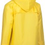 Safety&More Regenjacke, gelb, Größe S, mit Kapuze im Kragen, ideal für Arbeitskleidung.