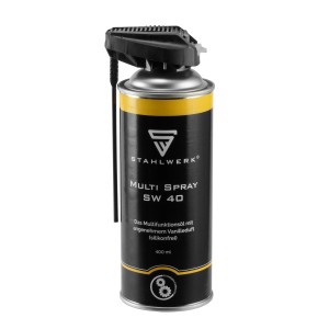 STAHLWERK Multi Spray SW 40: Multifunktionales Kriechöl in einer 400ml Aerosoldose.