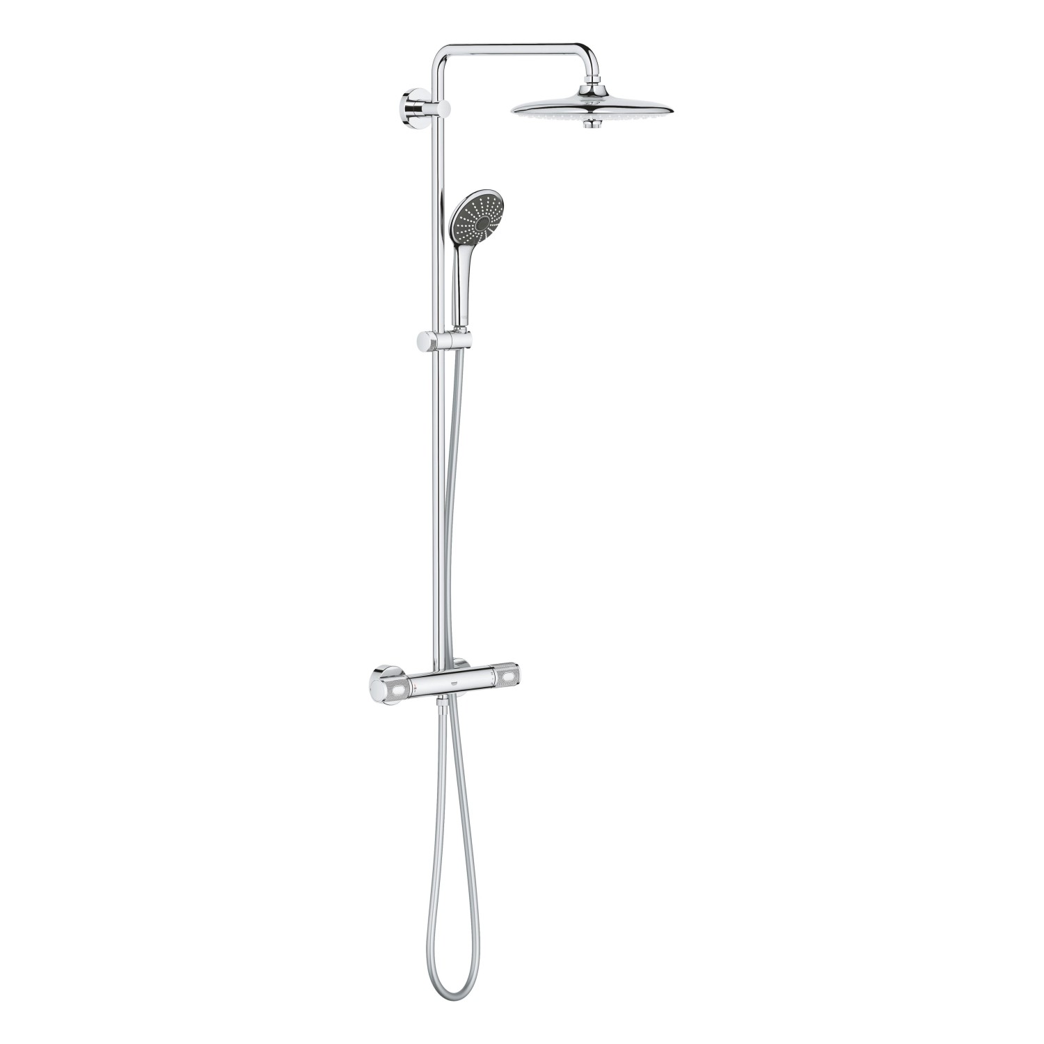Grohe QuickFix Duschsystem Vitalio Joy 260 mit Thermostat Precision Wandmontage