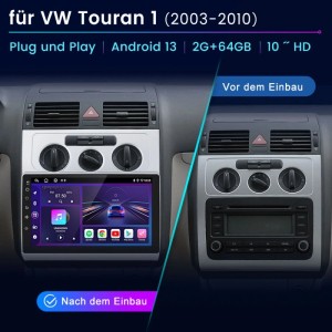 Junsun Autoradio Für VW Touran 1 2003-2010