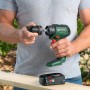Bosch Advanced Drill 18V-80 Akku-Bohrschrauber mit Bohrfutter und Akku.