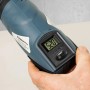 EBERTH Heißluftpistole mit LCD-Display, Temperaturanzeige 520°C.