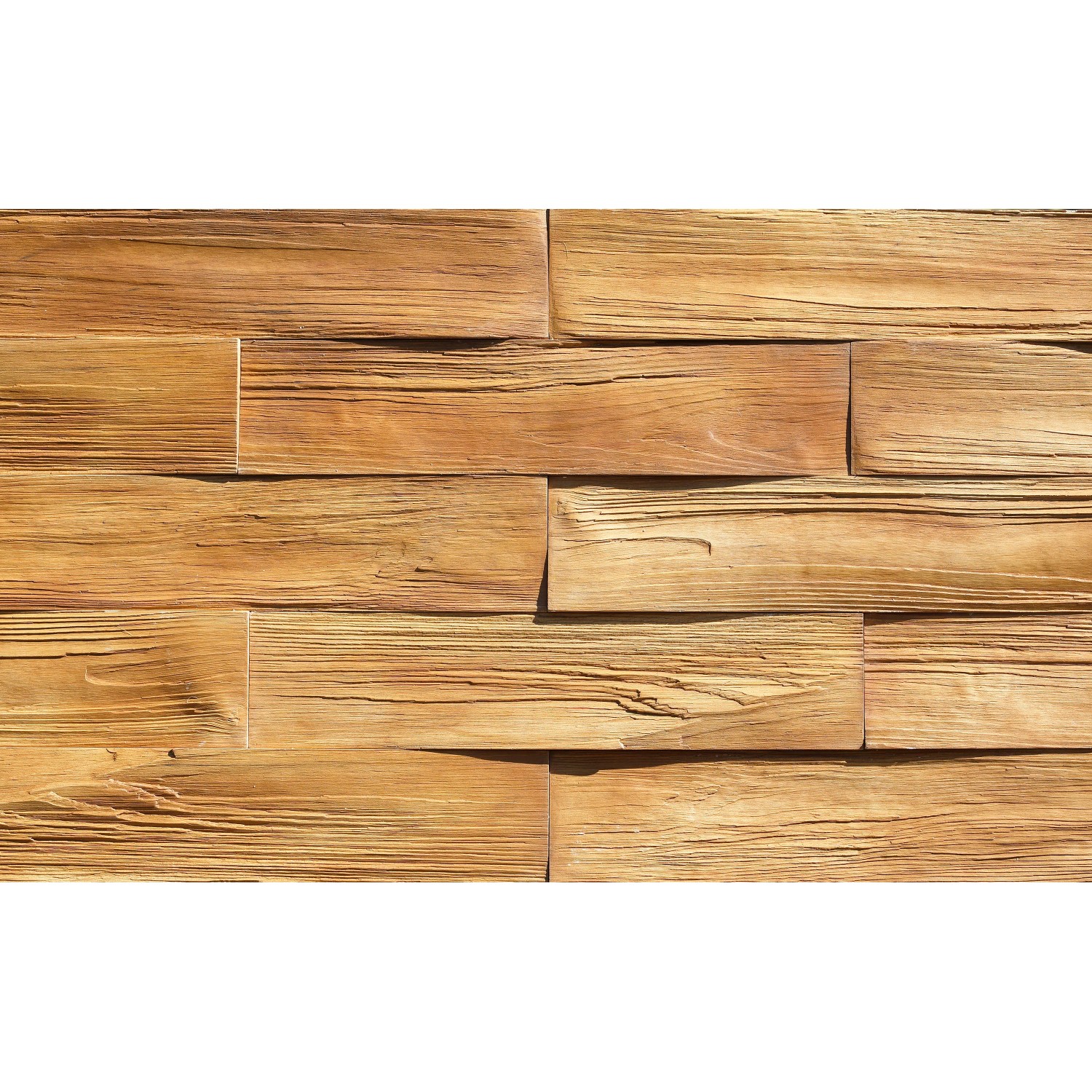 Stegu Verblender Timber Braun, Beton-Verblender mit Holzmaserung für Innen & Außen.