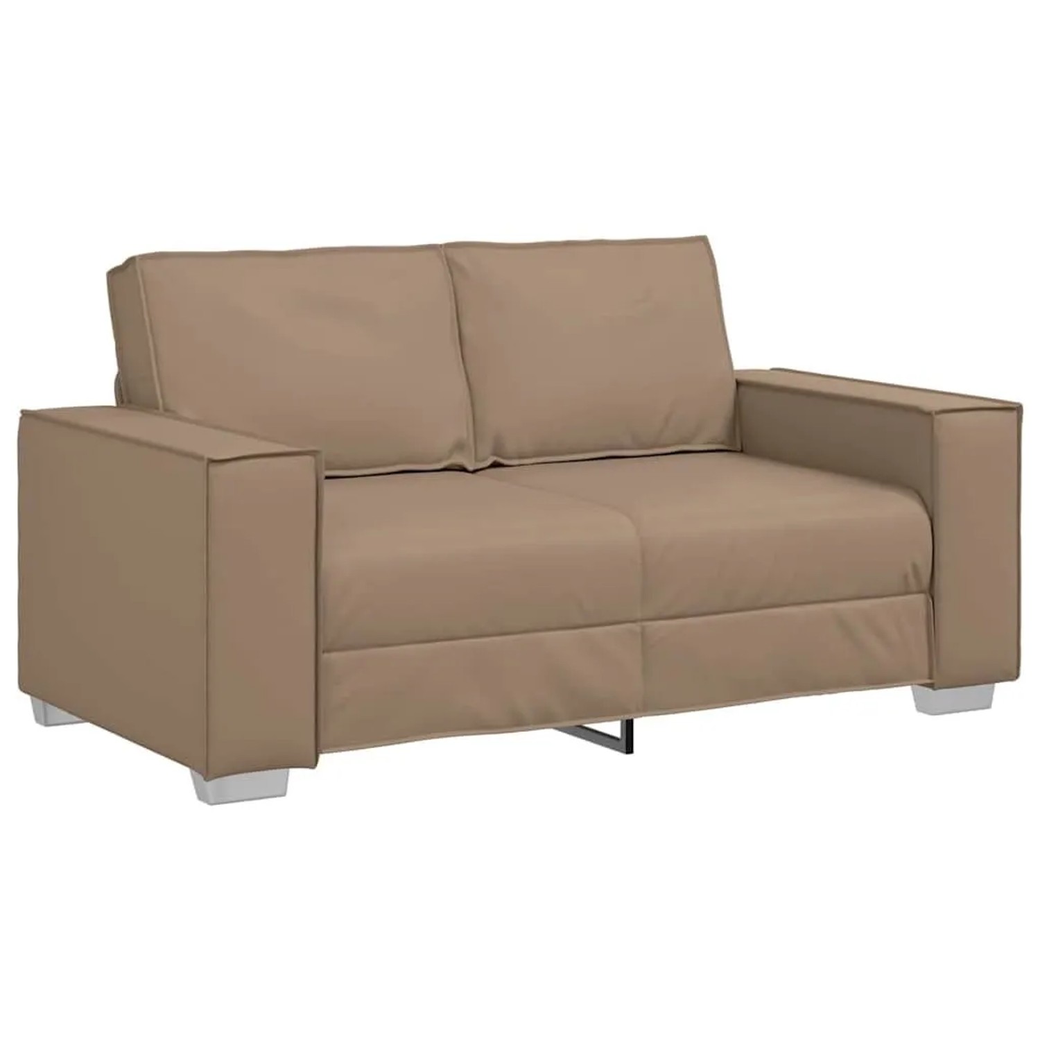 vidaXL Sofa Cappuccino 160 x 80 x 84 cm Stoff 4105049
