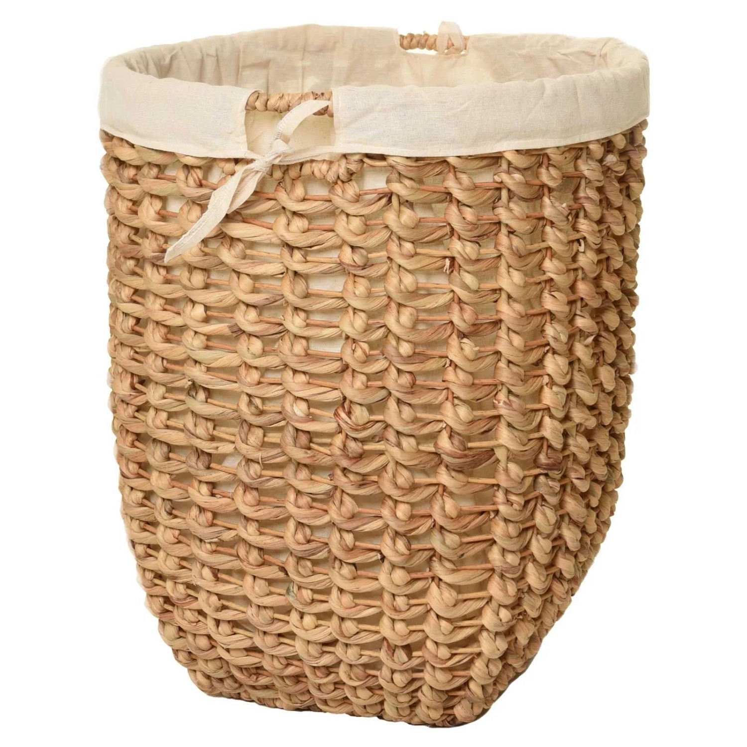 Vivanno Wäschekorb Tinozza 45 cm x 45 cm x 54 cm Natur