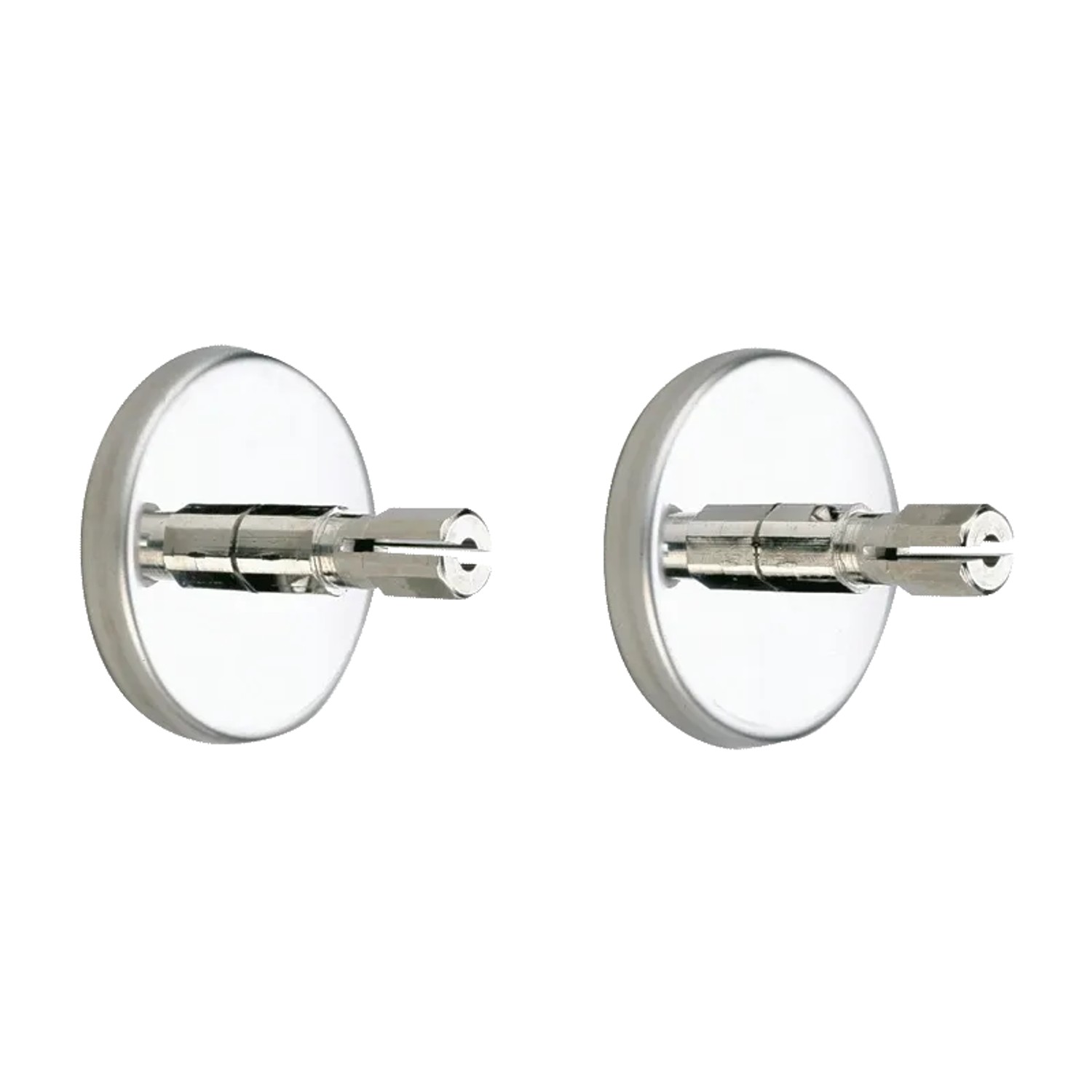 Delabie Befestigungsrosetten für Vorhangstange Ø20 mm, 2 Stück