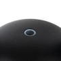 Detailaufnahme der schwarzen Arcchio LED-Tischleuchte Thenra mit Touchdimmer.