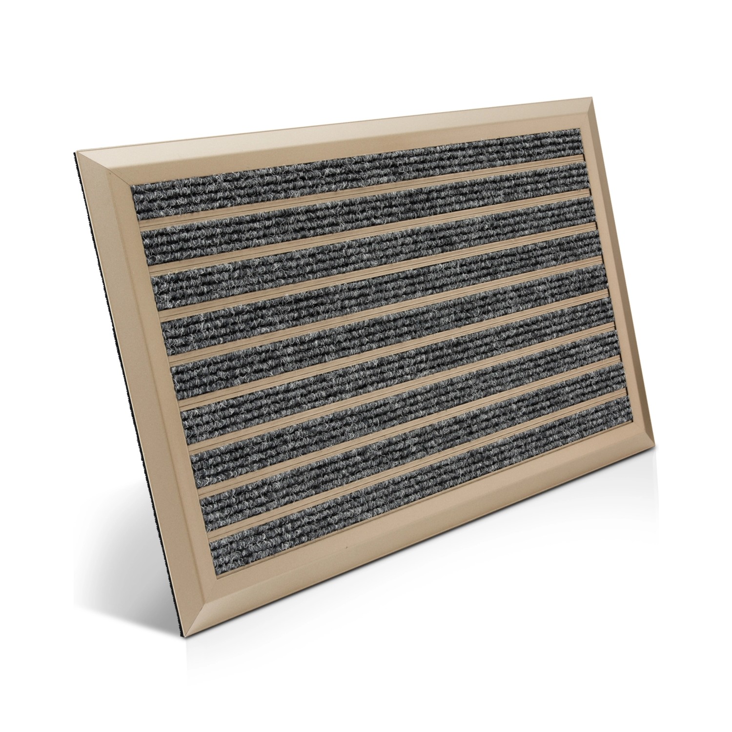 Bomoe AluGant D Alu-Fußmatte 40x60cm Champagner günstig online kaufen