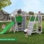 Spielturm Funky Combo DREAMLAND MONSTER mit Rutsche, Kletterwand & Schaukel für Kinder.