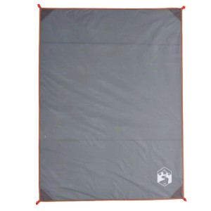 vidaXL Picknickdecke mit Heringen Grau und Orange 205x155 cm 4004202