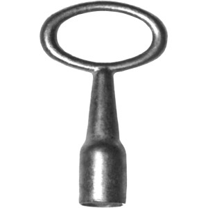 Dornschlüssel 8 mm für Türschlösser und Türtechnik.