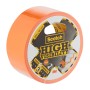 Orangefarbenes Scotch High Visibility Klebeband, 25 m x 48 mm, für Reparaturen.